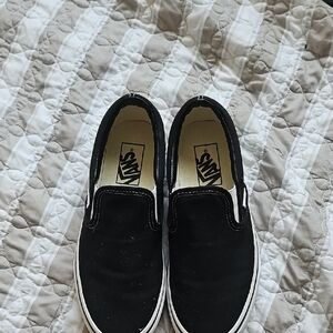 Vans Classic Black Slip-On Shoes